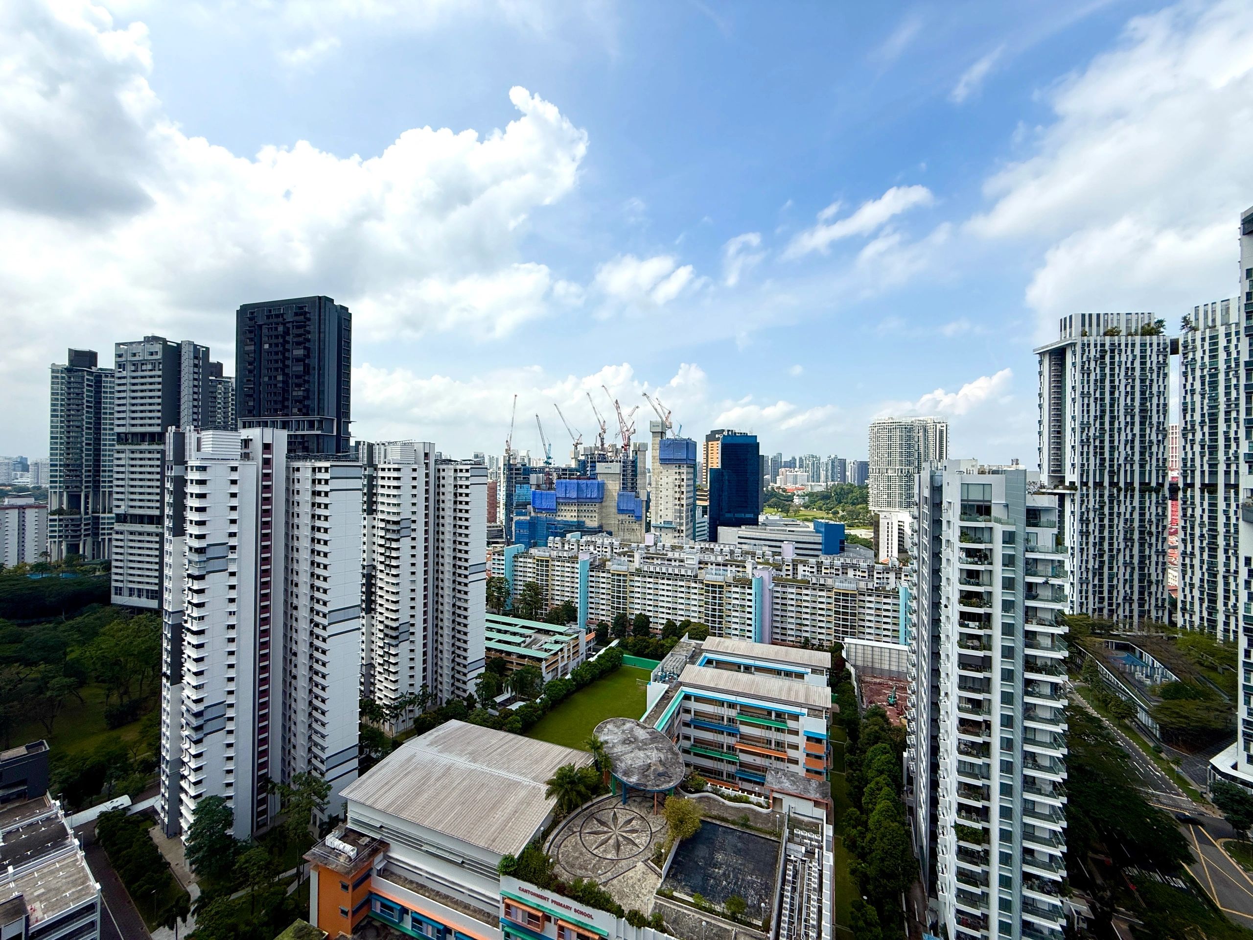 Block of rental homes